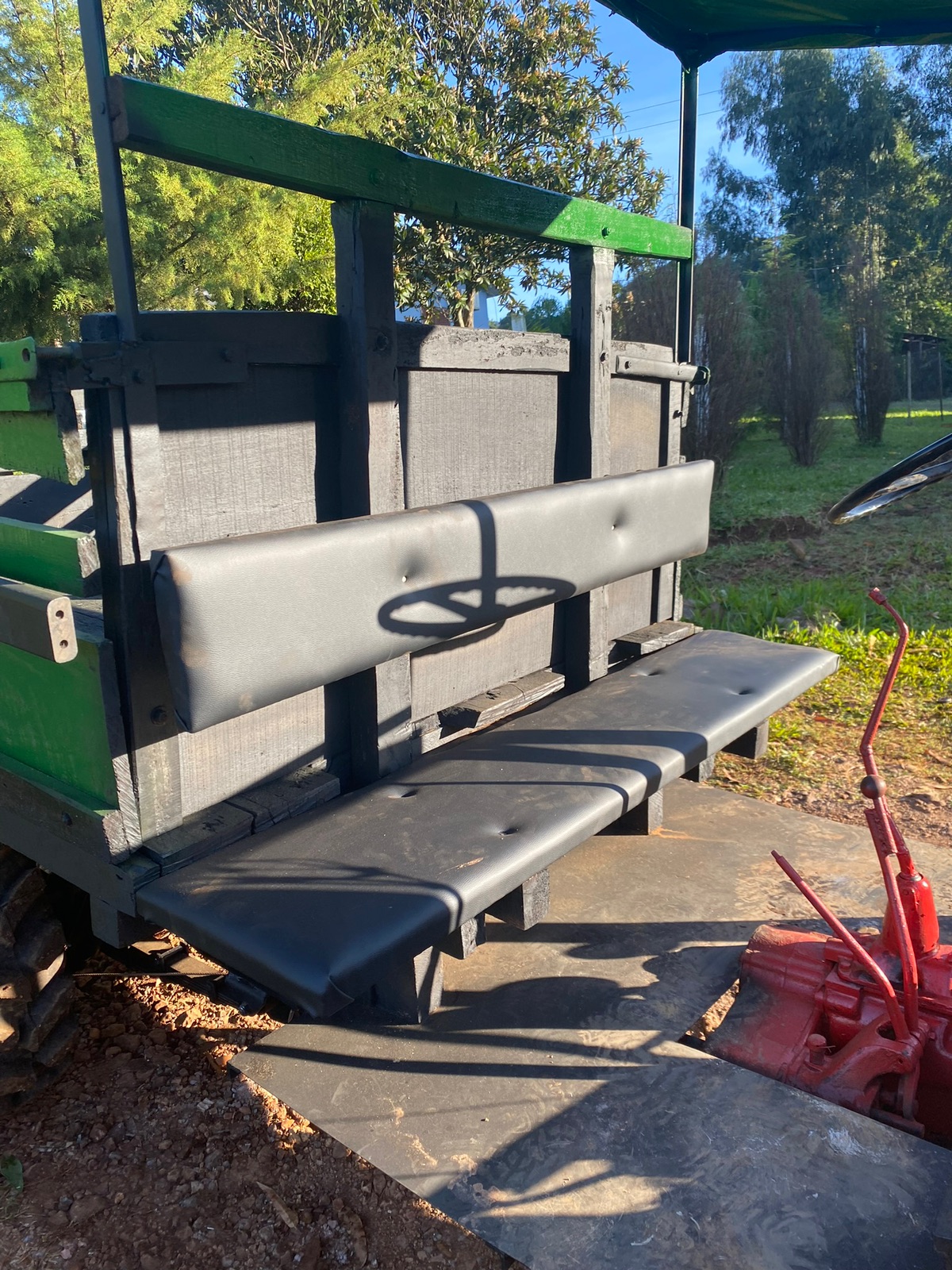 Carreta 4x4 1 pistão diesel